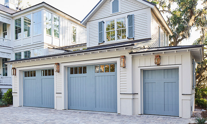 Should we paint our front door and garage door the same color?